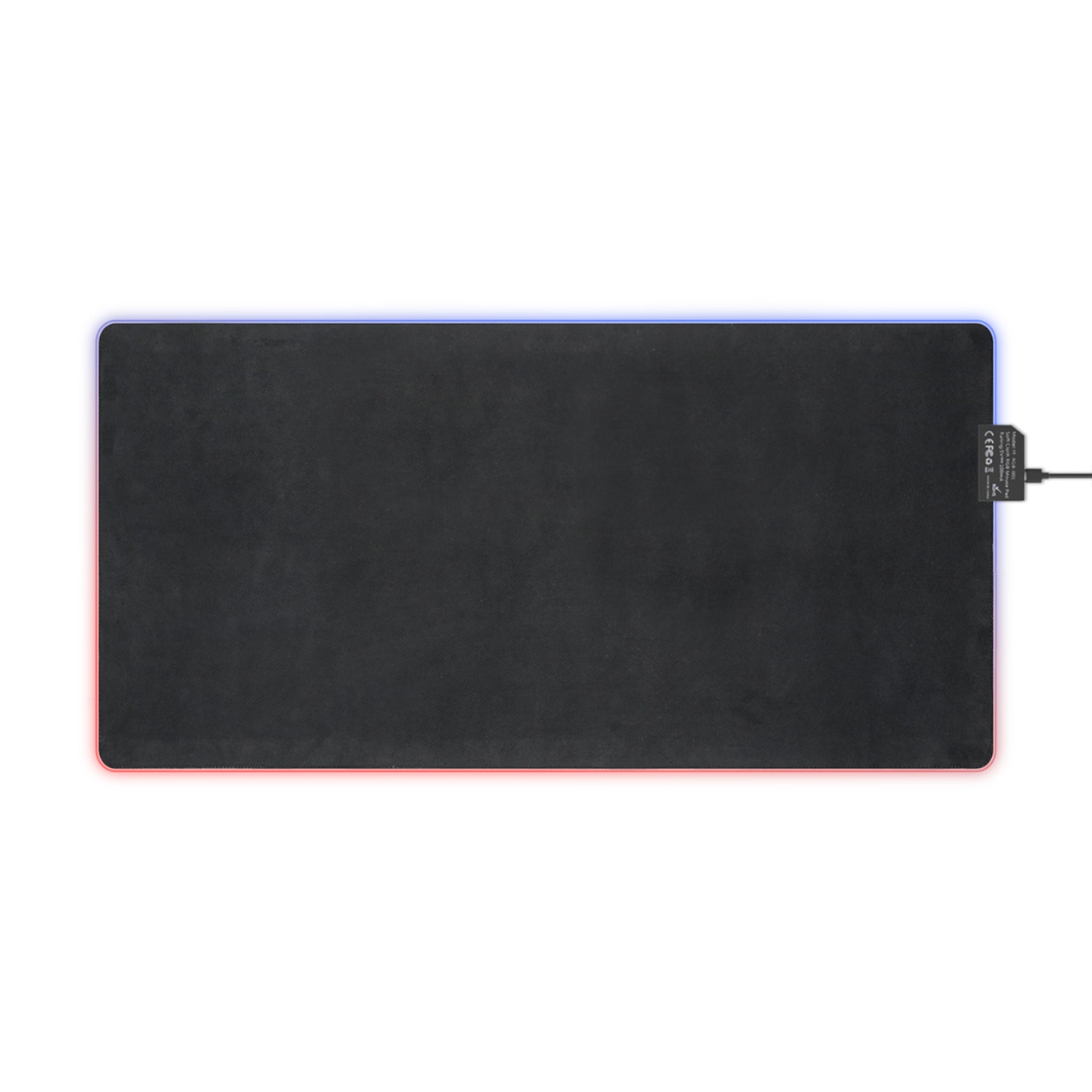Psychedelic Monkey Laser Eyes LED Gaming Mouse Pad | RGB Desk Mat