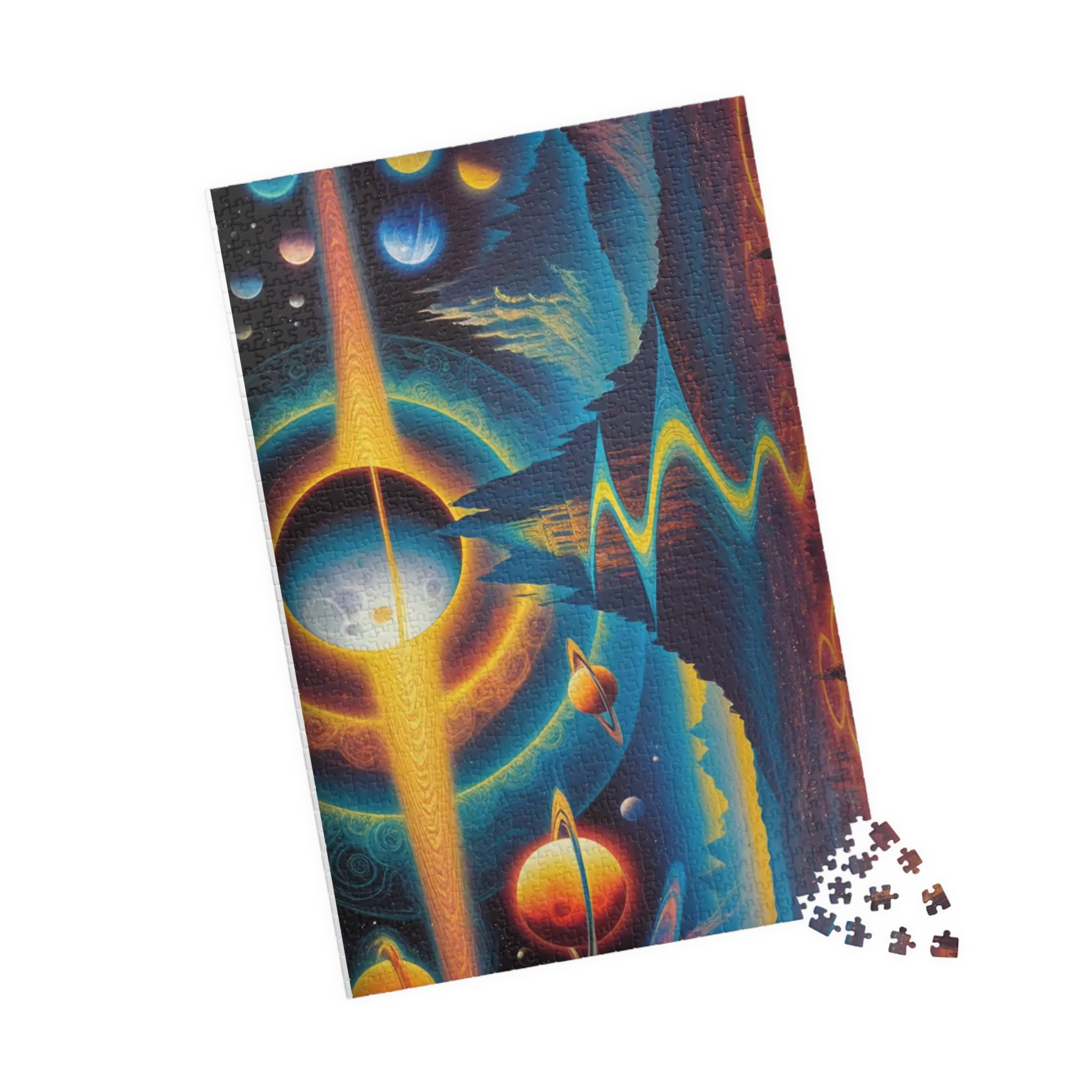Cosmic Planetary Landscape Puzzle | Jigsaw Puzzle