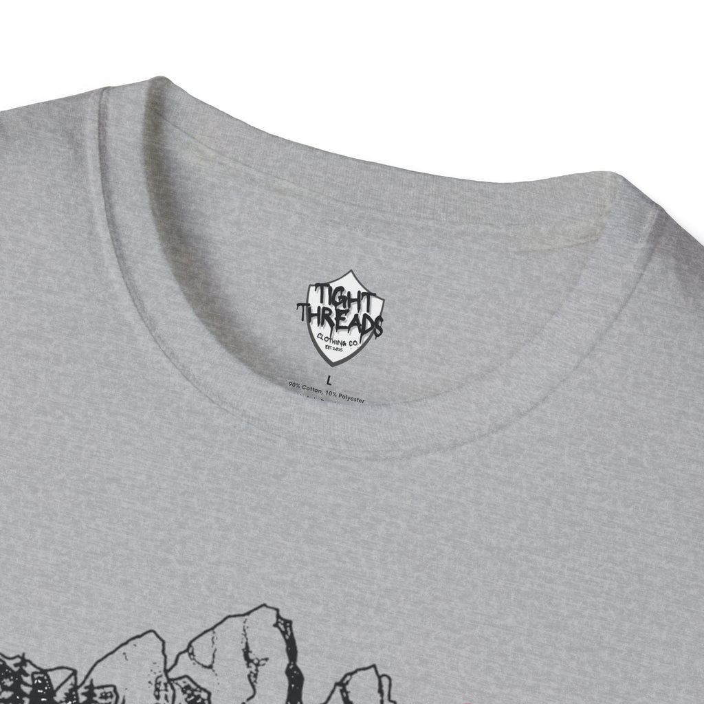 Snowboard Skull T-Shirt - Cool Adventure Graphic Tee for Outdoor Enthusiasts, Summer Festivals, Gift for Him/Her, Casual Wear, Nature tee