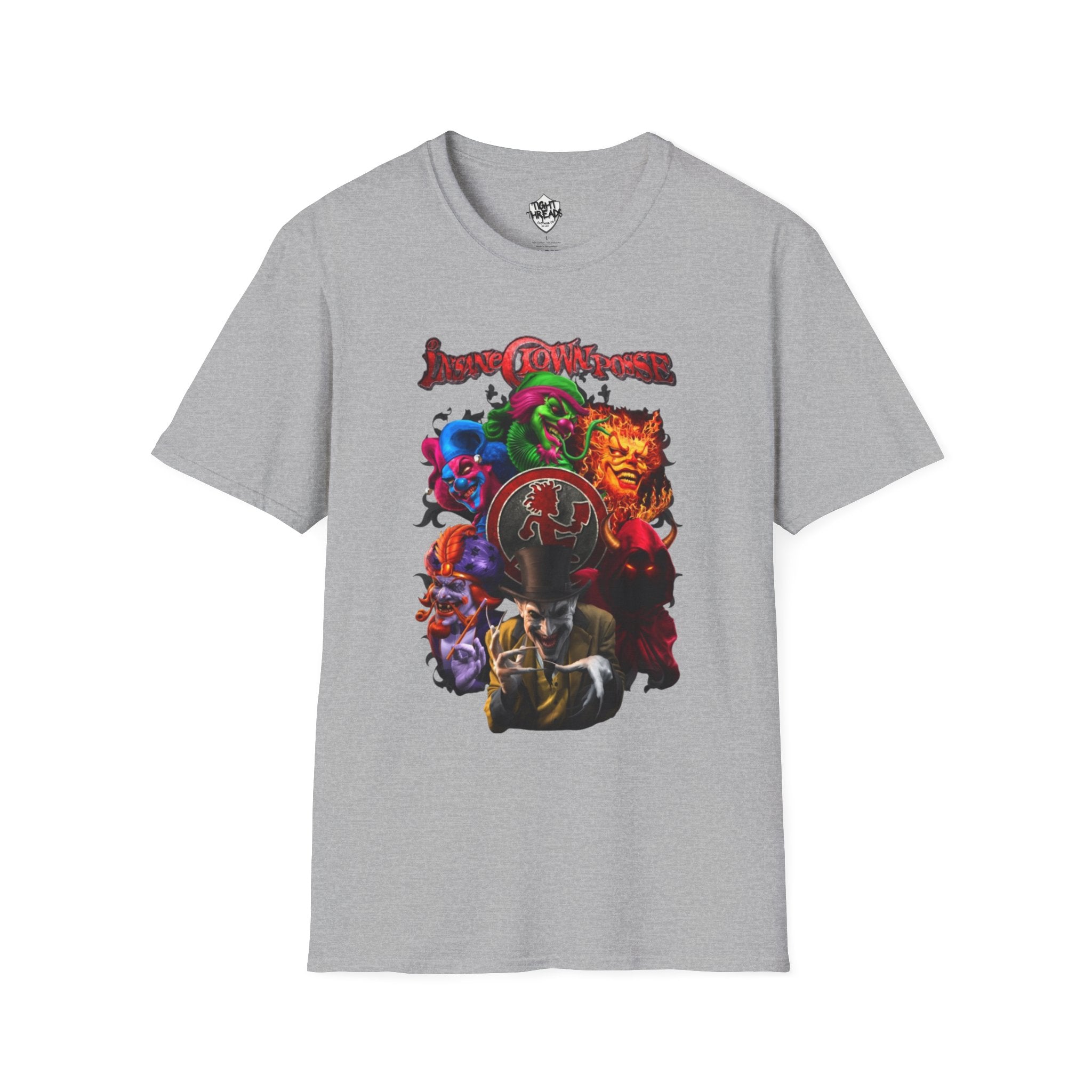 Horror Monster Mash T-Shirt | Vintage Movie Creature Collage