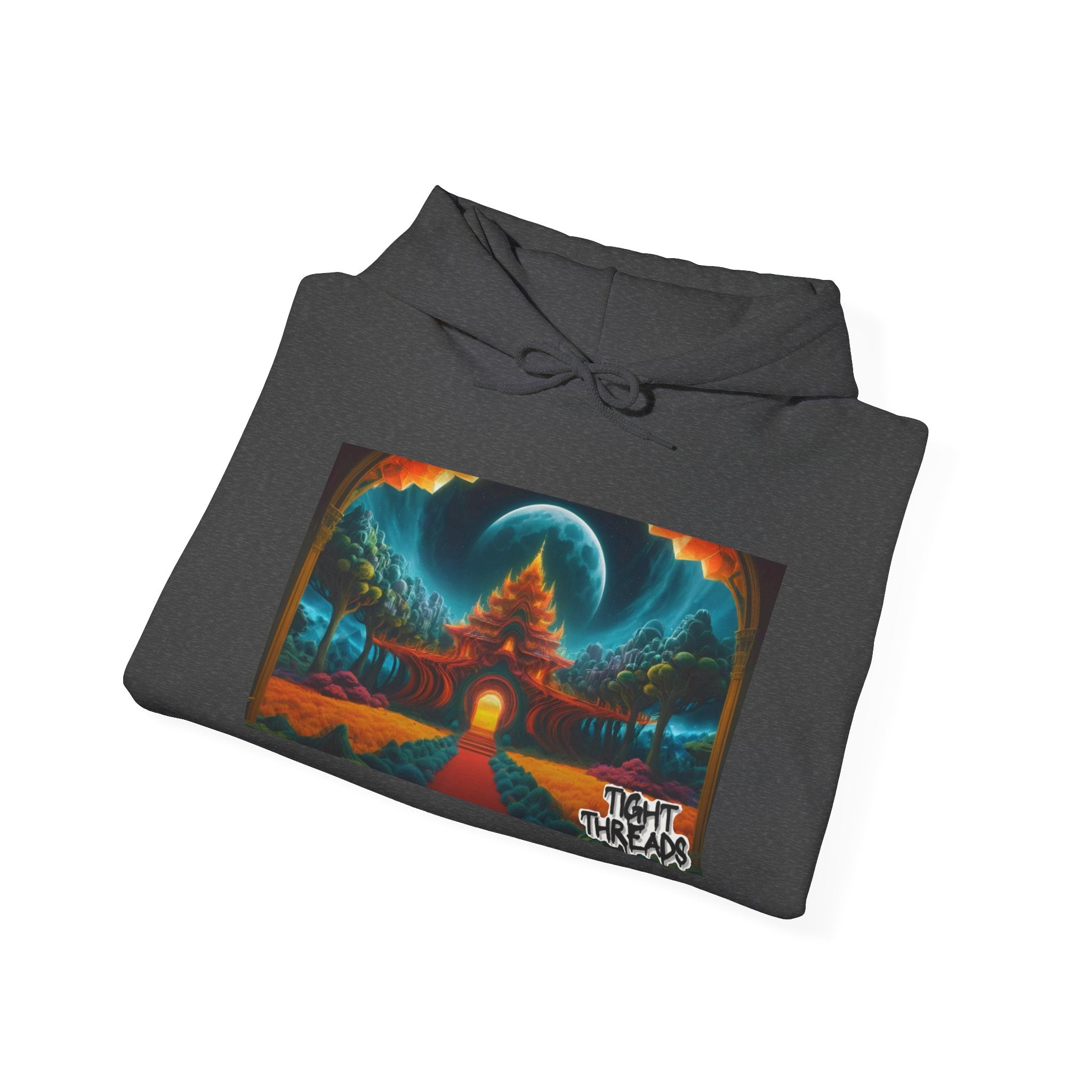 Vibrant Spiritual Art Hoodie, Cozy Sweatshirt for Meditation Lovers, Unisex Gift for Celebrations, Ideal for Chill Days, Unique Artwork