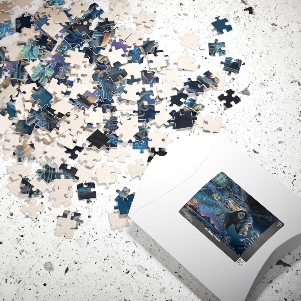 Surreal Chimp with Cocktail Puzzle | 520-1014 Piece Jigsaw