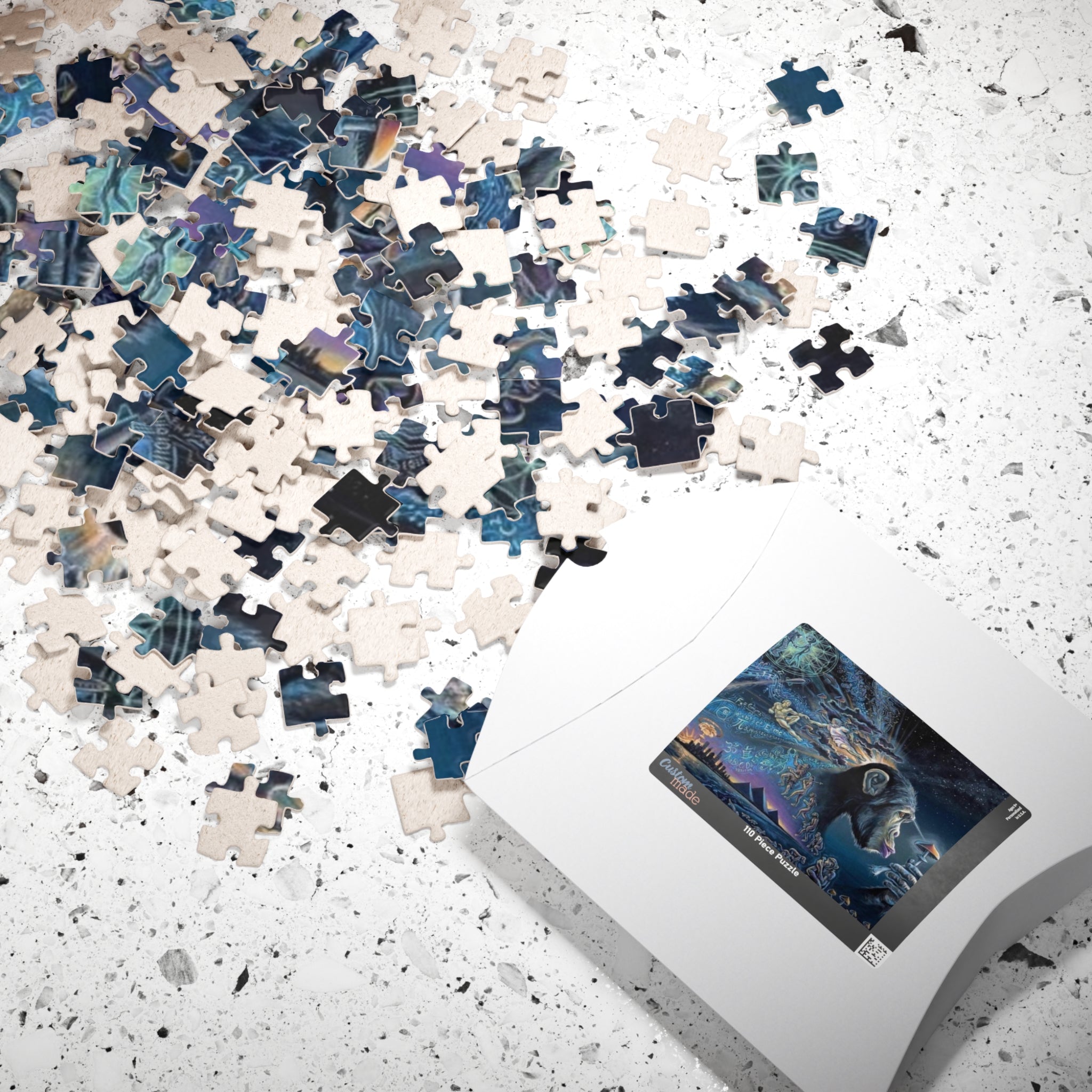Surreal Chimp with Cocktail Puzzle | 520-1014 Piece Jigsaw