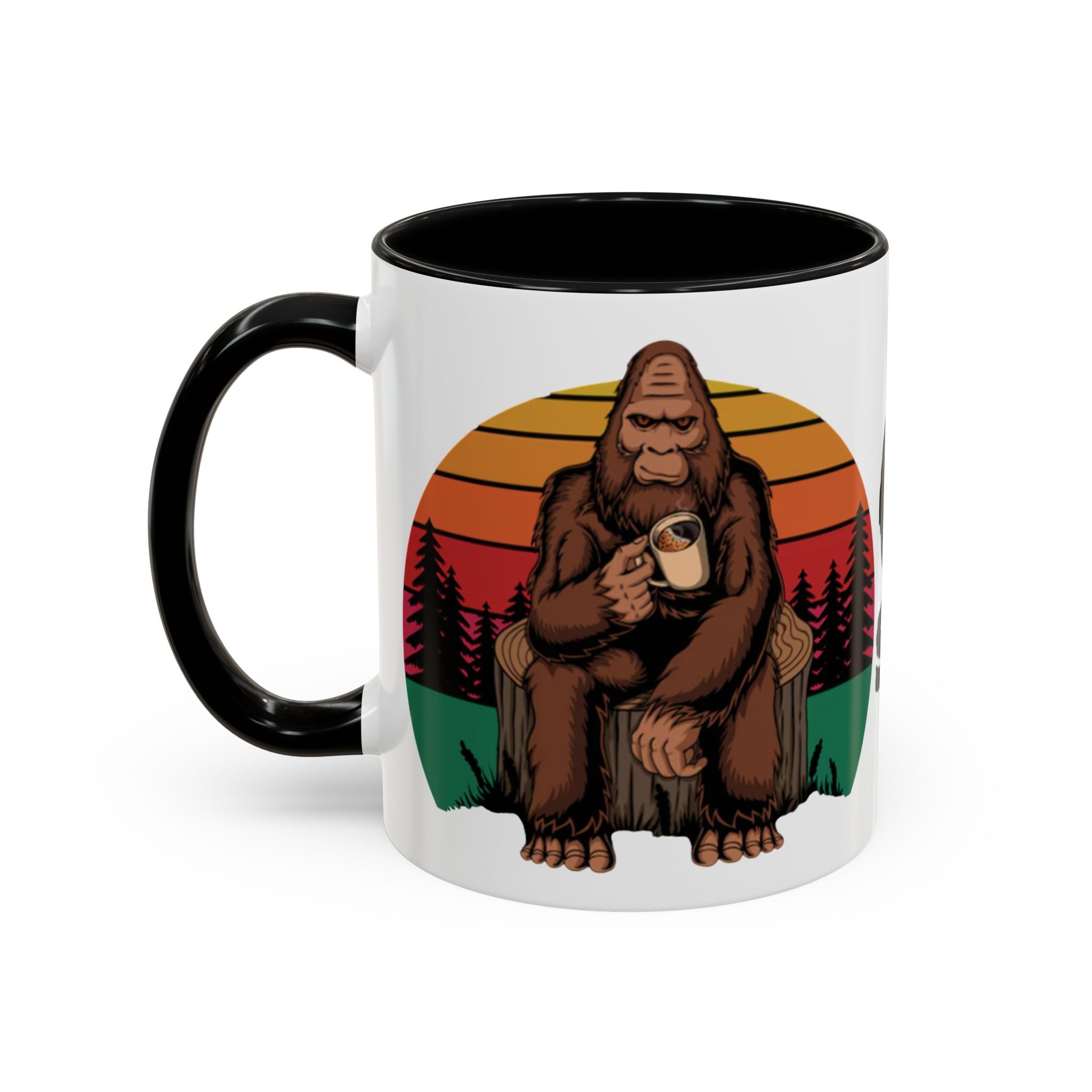 Gone Squatchin Bigfoot Coffee Mug | Accent 11oz 15oz