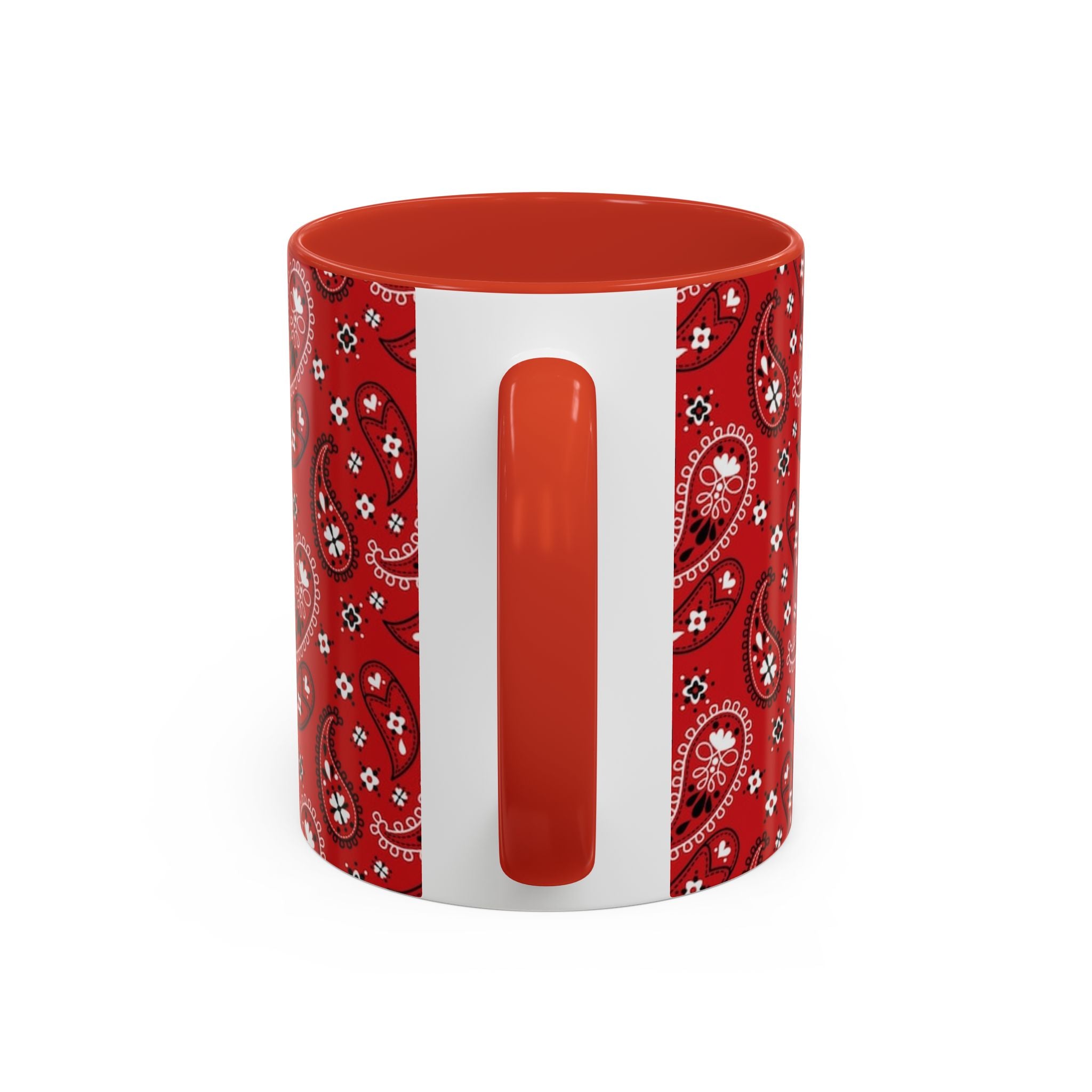 Cool Beans Mug | Red Bandana Coffee Cup, Hip-Hop Bean Graphic 11oz 15oz