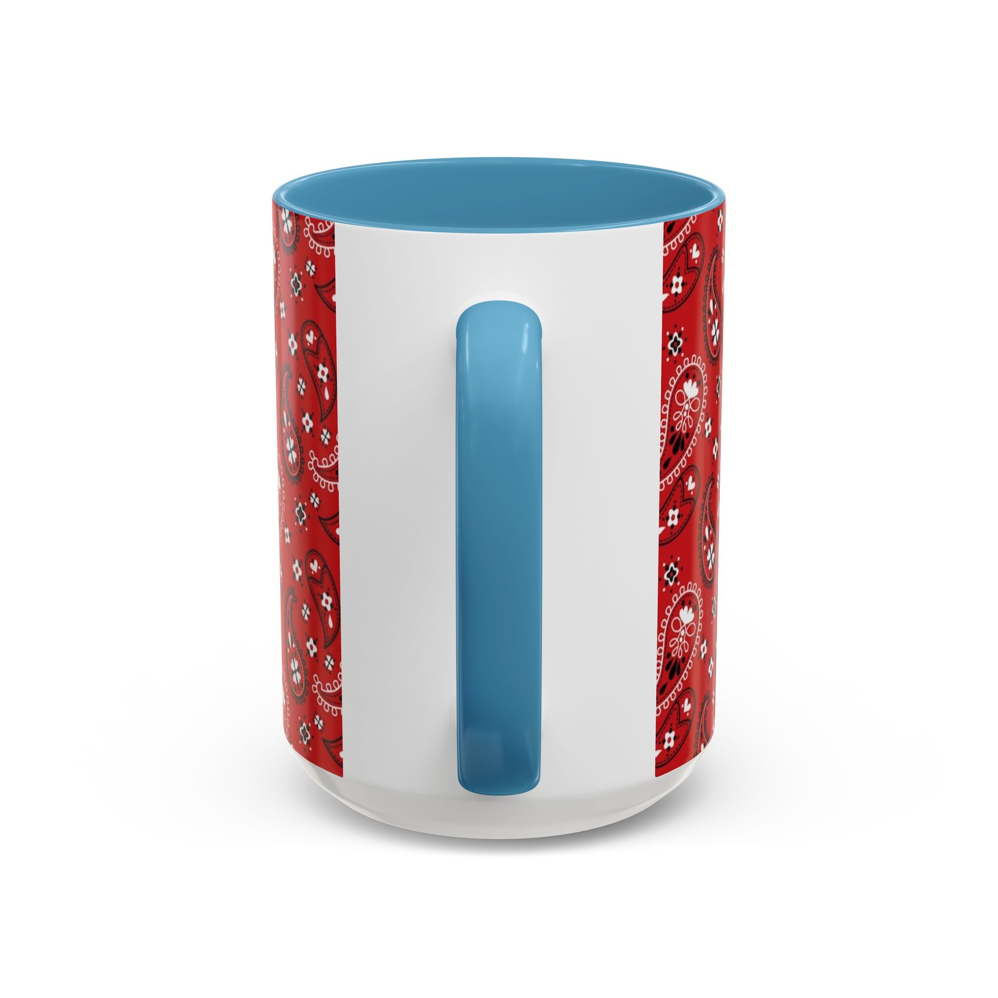 Cool Beans Mug | Red Bandana Coffee Cup, Hip-Hop Bean Graphic 11oz 15oz
