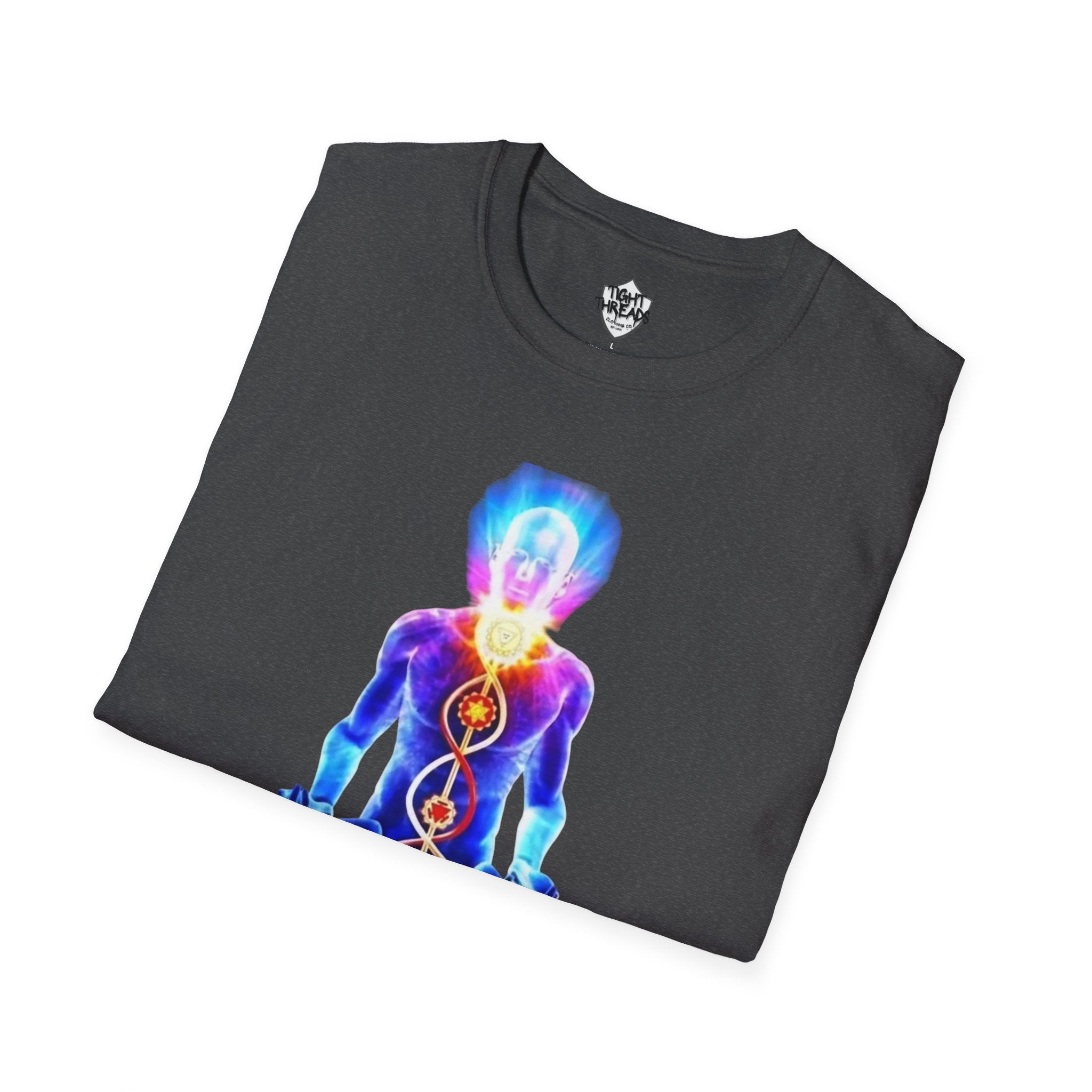 Meditation Inspired Unisex T-Shirt, Spiritual Apparel, Mindfulness Gift, Yoga Wear, Chakra Healing Top