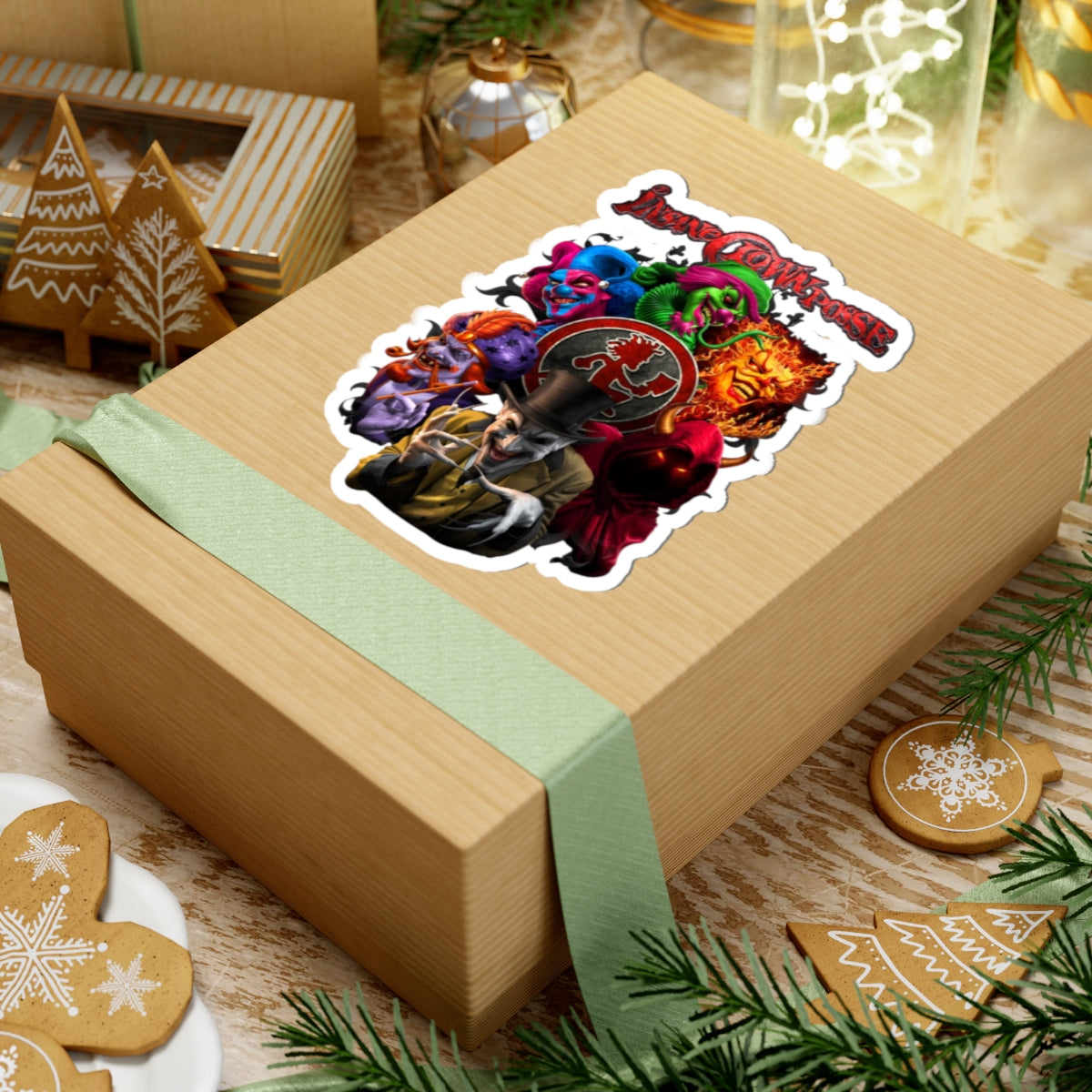 6 Joker card Kiss-Cut Sticker | Juggalo Insane Clown Posse Design