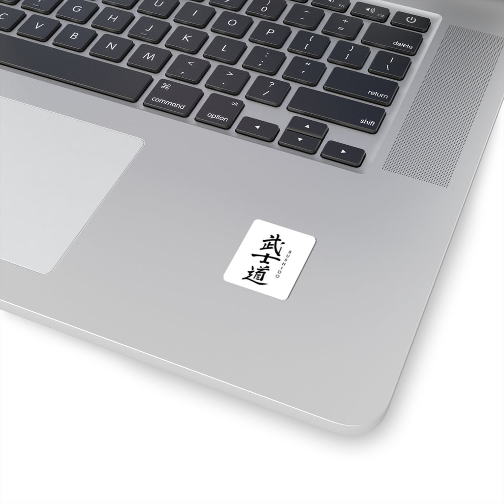 Bushido Kiss-Cut Stickers - Aesthetic Samurai Spirit, Laptop Decals, Japanese Culture Gifts, Unique Wall Art, Planner Stickers