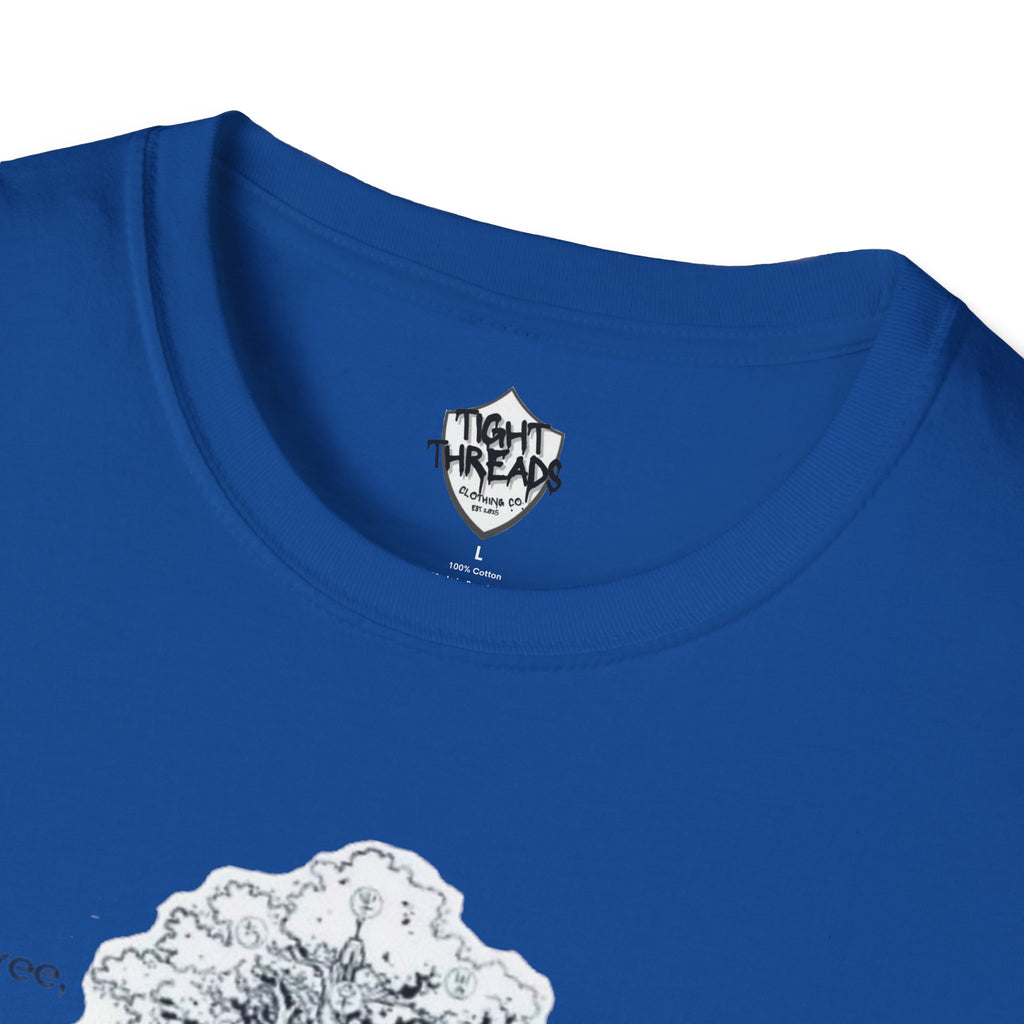 Carl Jung Quote Tees for Philosophers, Comfort Wear, Gift for Friends, Eco-Friendly Fashion, Tree Design Shirt