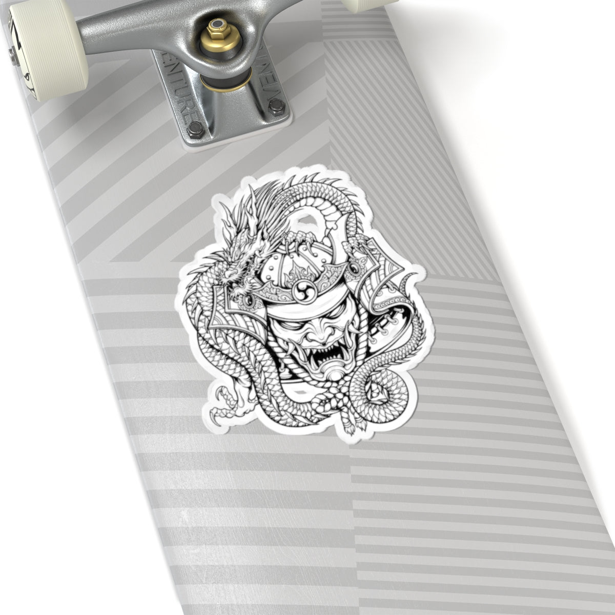 Dragon Warrior Kiss-Cut Stickers | Bold Art for Laptops, Journals, Skateboards, Gifts, and Decor