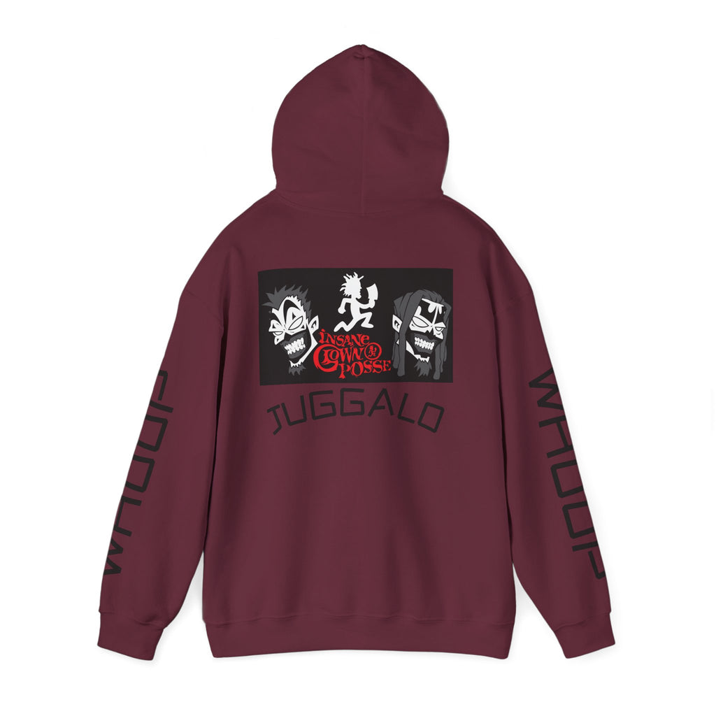 Juggalo Hoodie | Whoop Whoop sleeve graphic, Insane Clown Posse art