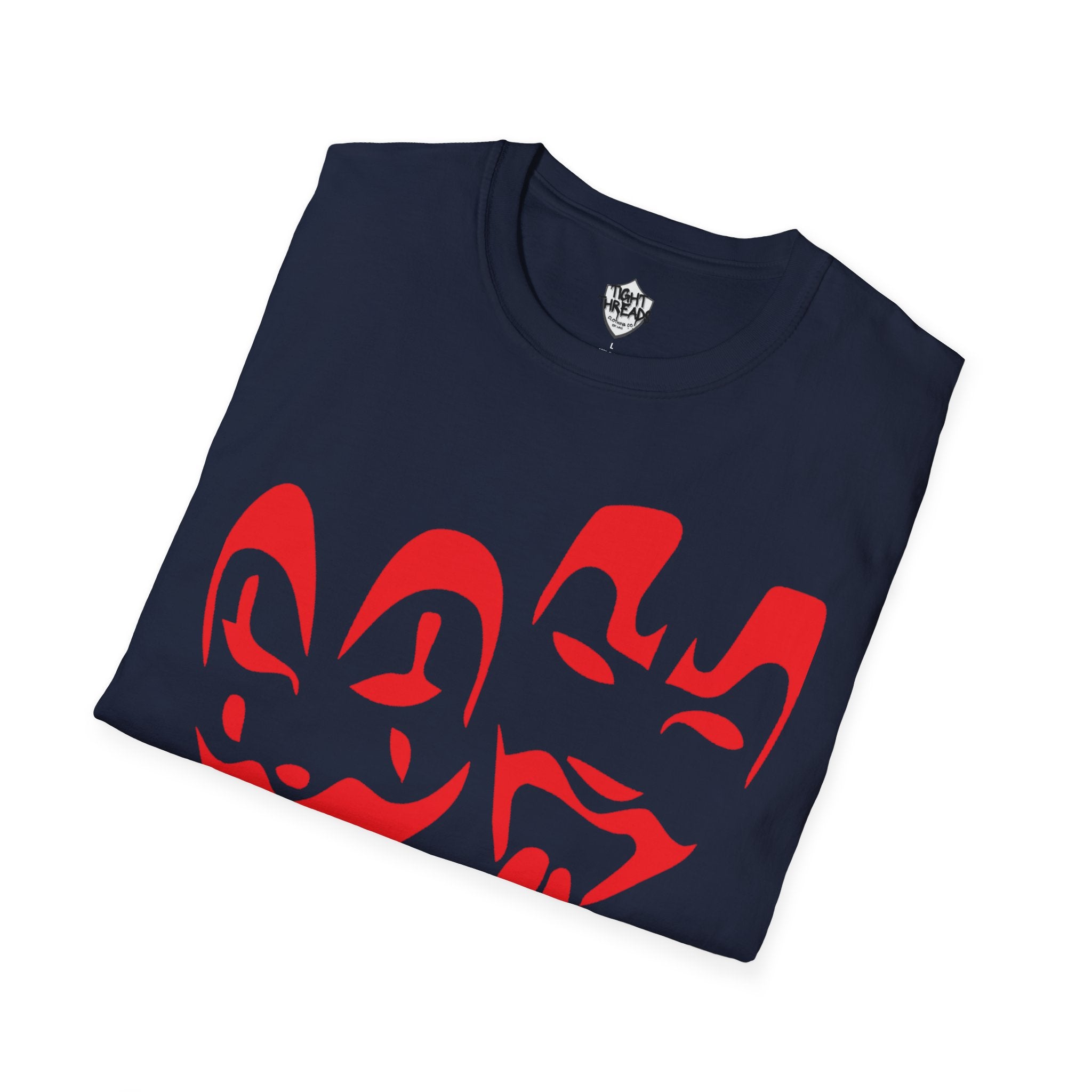 Red Juggalo Faces T-Shirt | Clown Theater Graphic