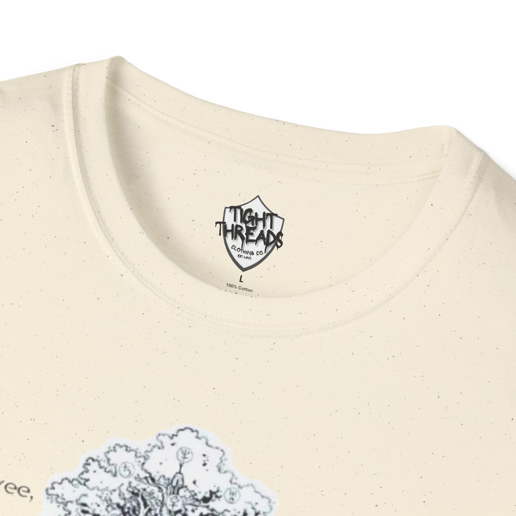 Carl Jung Quote Tees for Philosophers, Comfort Wear, Gift for Friends, Eco-Friendly Fashion, Tree Design Shirt