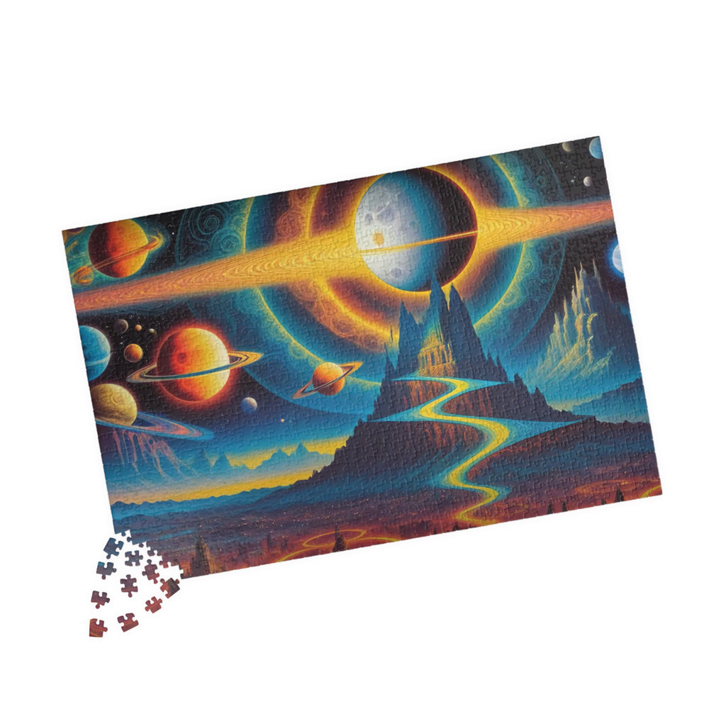 Cosmic Planetary Landscape Puzzle | Jigsaw Puzzle