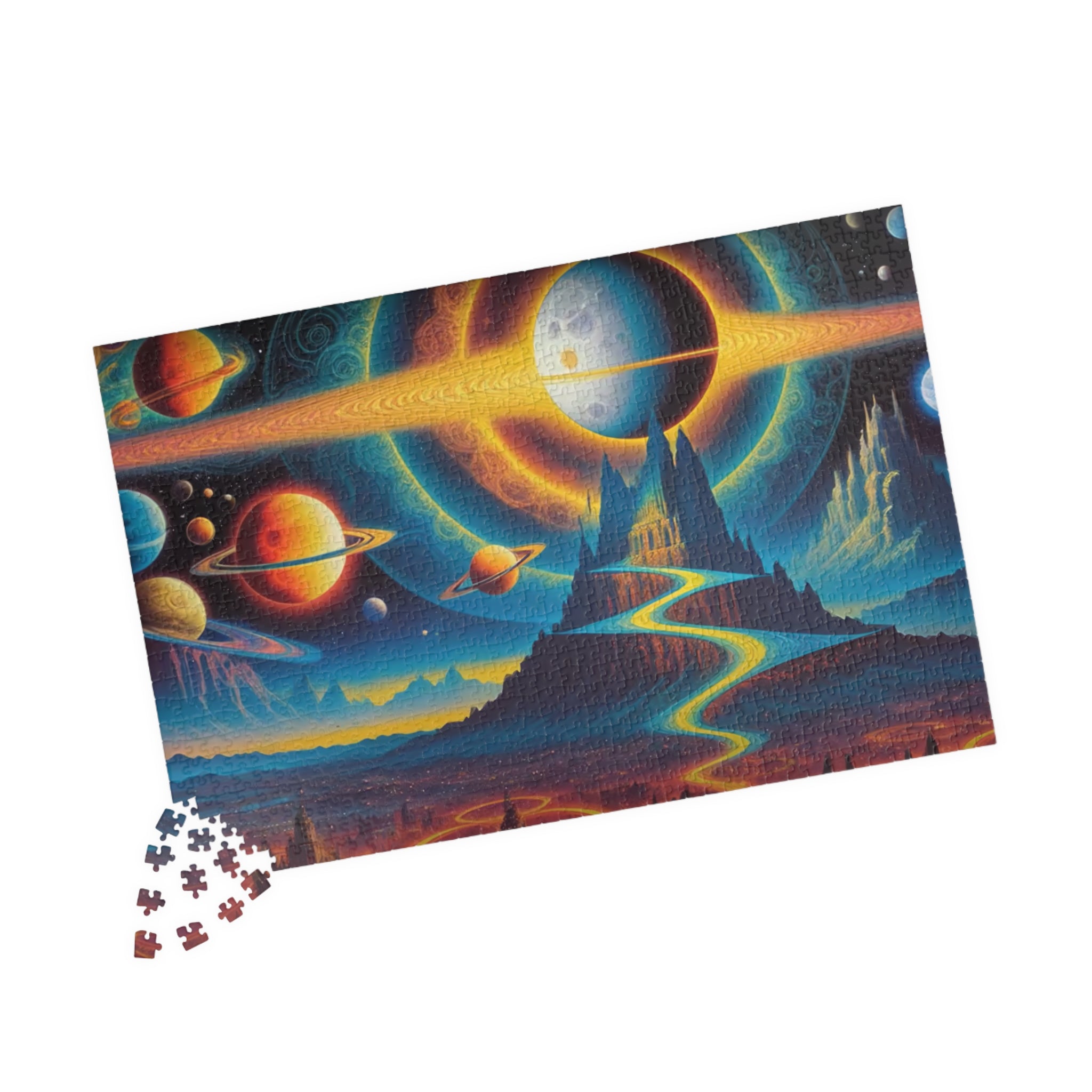 Cosmic Planetary Landscape Puzzle | Jigsaw Puzzle