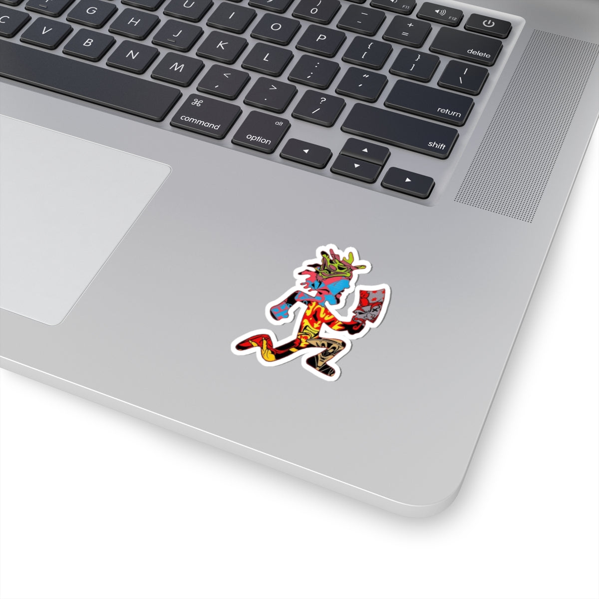 Hatchet man Joker Card Sticker, Laptop Decor, Personalized Gifts, Art Decals, Party Favors, Custom Accessories