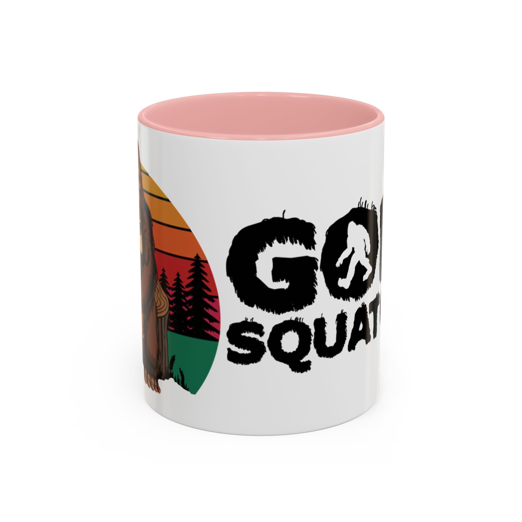 Gone Squatchin Bigfoot Coffee Mug | Accent 11oz 15oz