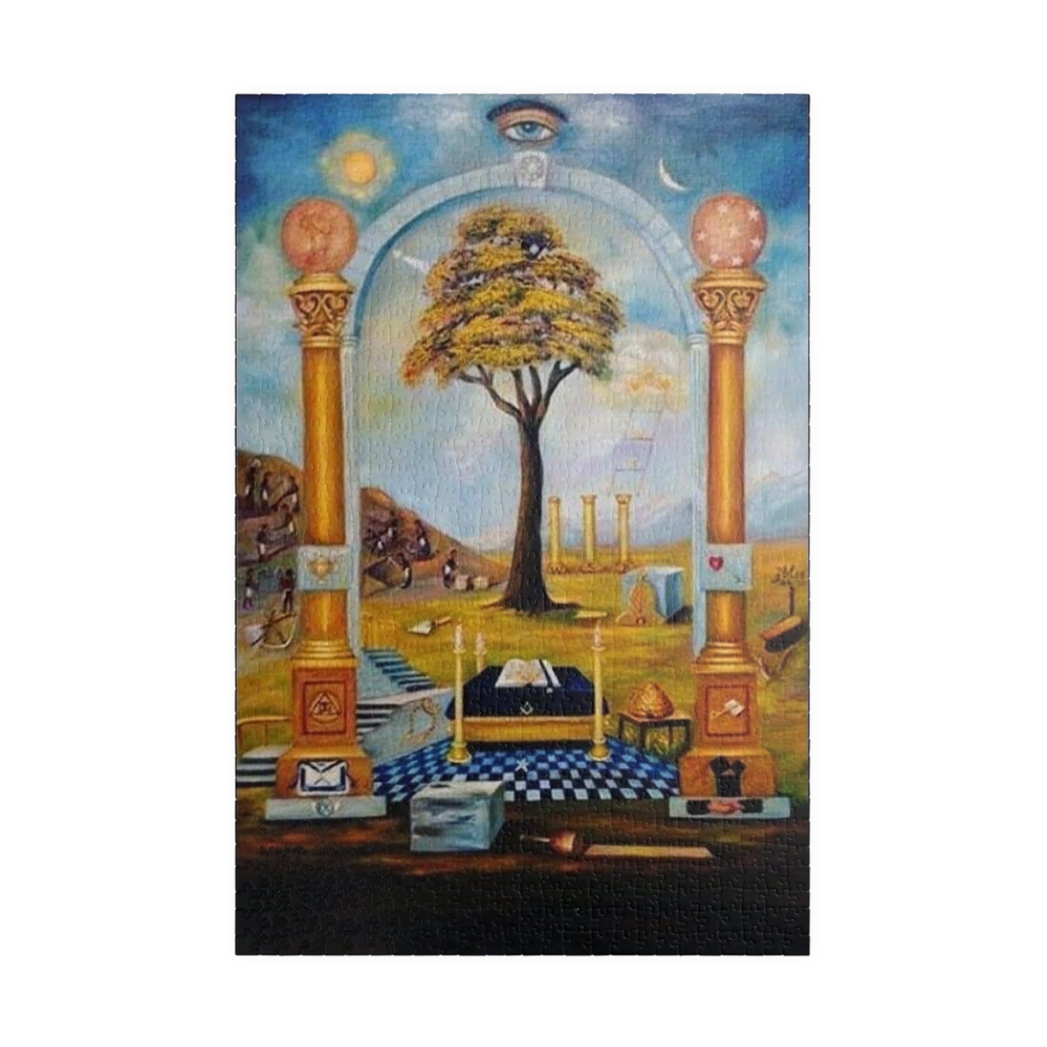 Journeyman Initiation Puzzle 110, 252, 520, 1014 piece