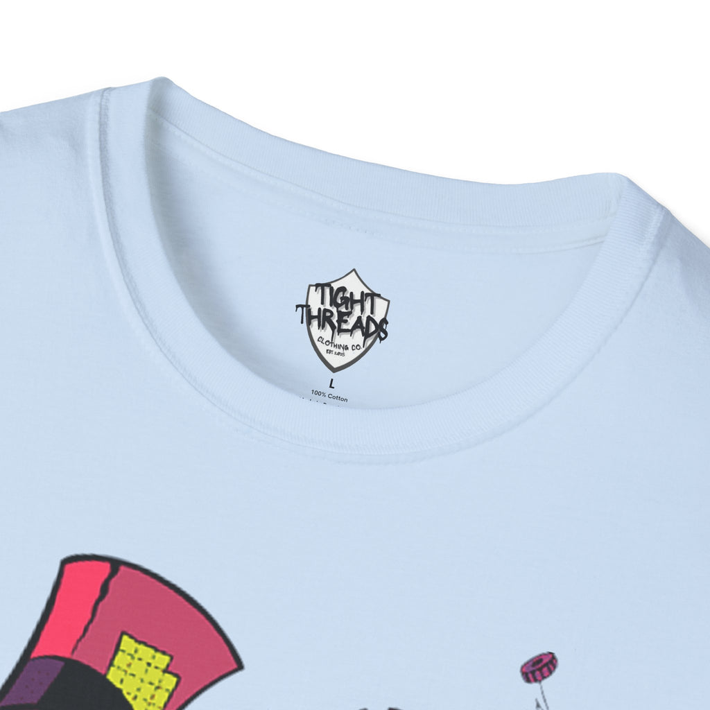 Mad Hatter Tea Party T-Shirt, Alice in Wonderland Shirt, Fun Unisex Tee, Playful Gift for Fans, Casual Wear