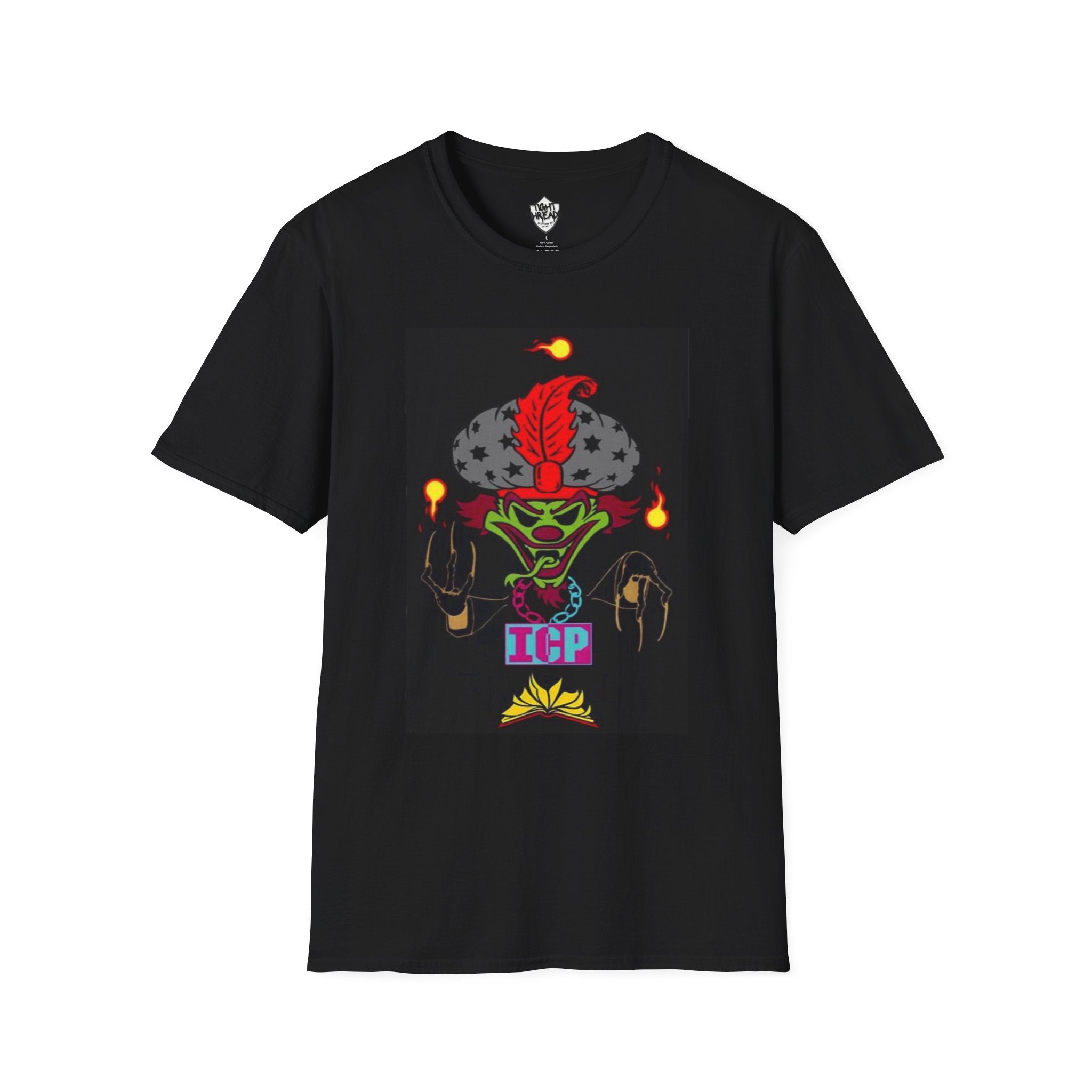 OG 6 Joker Card Merge ICP Graphic T-Shirt | Horror Carnival Juggalo Tee