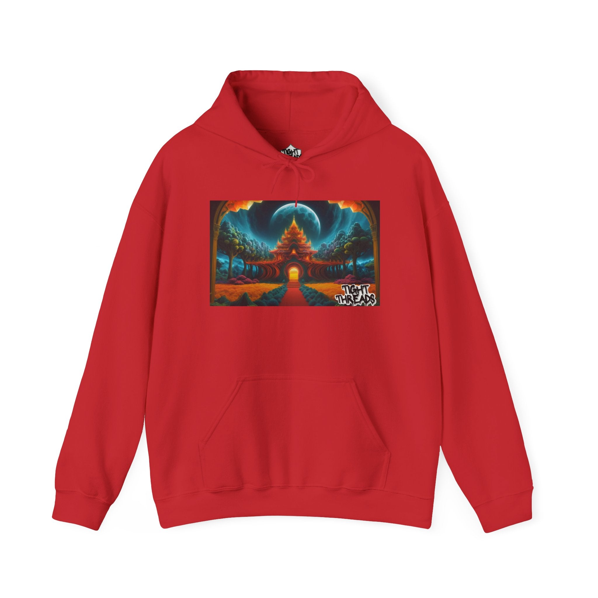 Vibrant Spiritual Art Hoodie, Cozy Sweatshirt for Meditation Lovers, Unisex Gift for Celebrations, Ideal for Chill Days, Unique Artwork