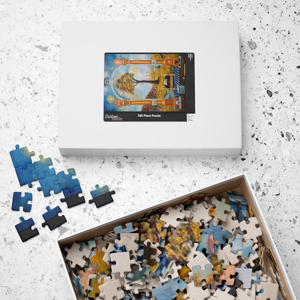 Journeyman Initiation Puzzle 110, 252, 520, 1014 piece