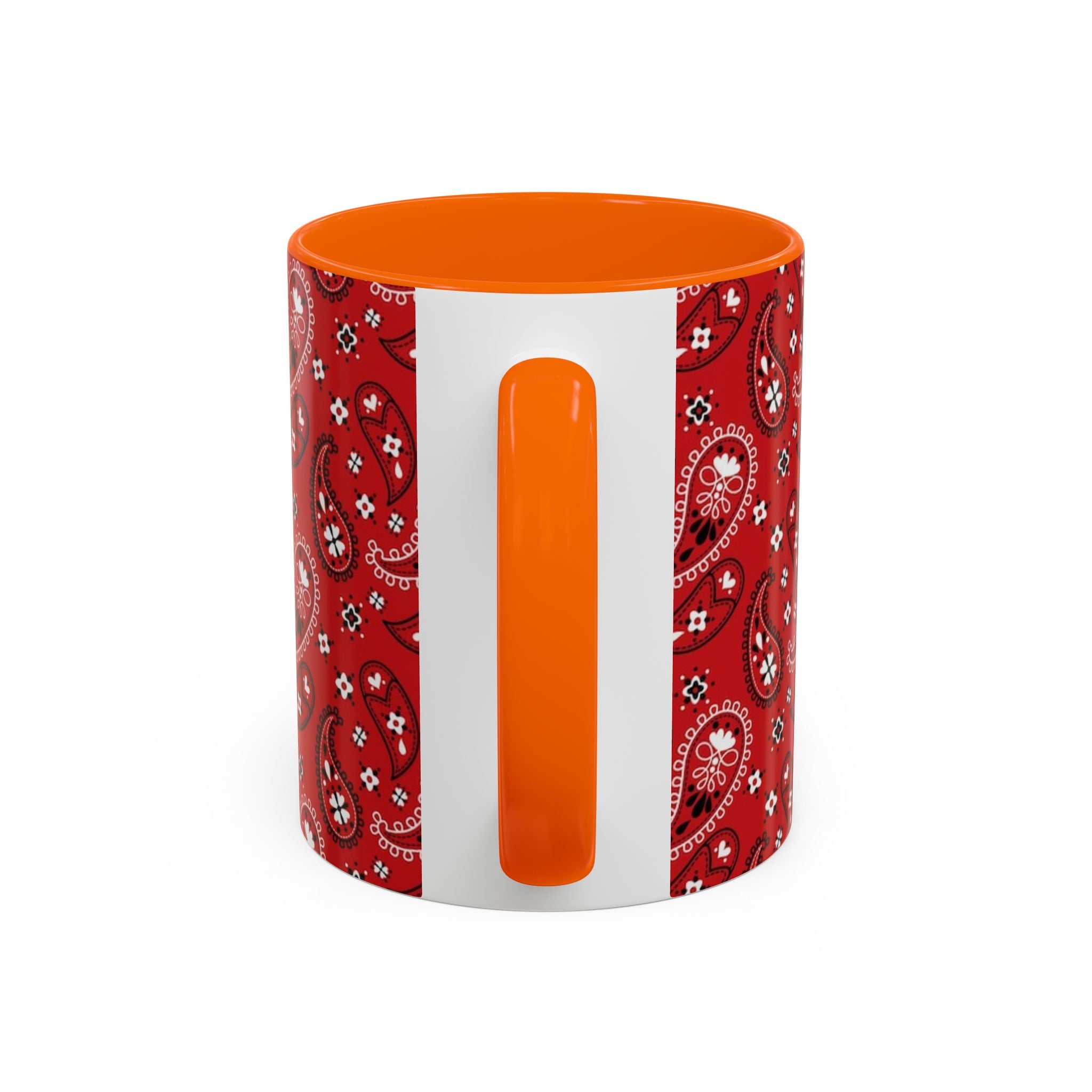 Cool Beans Mug | Red Bandana Coffee Cup, Hip-Hop Bean Graphic 11oz 15oz