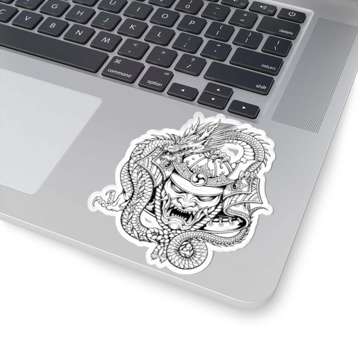 Dragon Warrior Kiss-Cut Stickers | Bold Art for Laptops, Journals, Skateboards, Gifts, and Decor