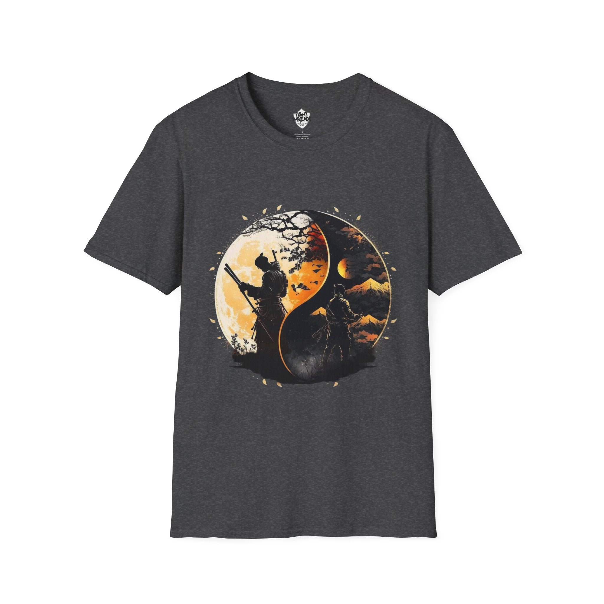 Sunset Warrior Unisex T-Shirt, Softstyle Tee, Graphic Tee, Casual Wear, Gift for Him/Her, Summer Fashion, Festival Top