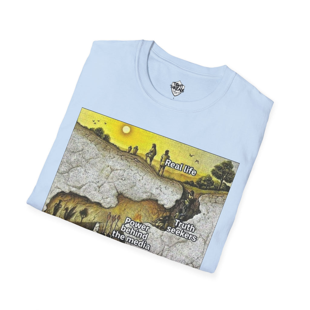 Plato's Cave T-Shirt - Comfortable, Motivational Apparel for Everyday Wear, Unique Gift Idea for Friends and Family, Positive [...]