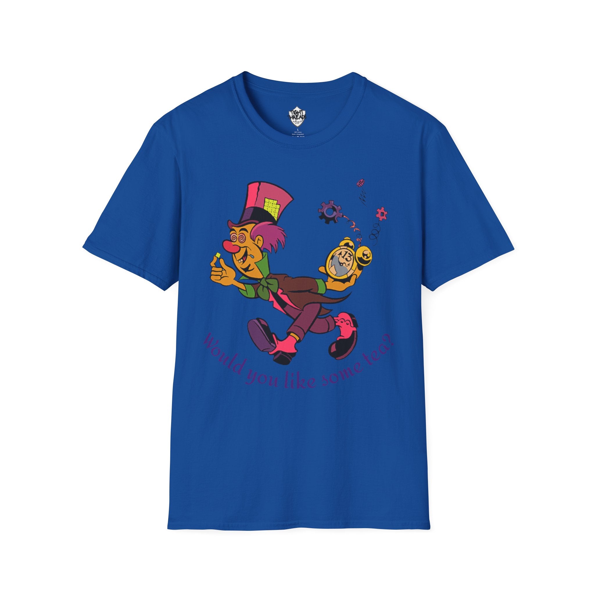 Mad Hatter Tea Party T-Shirt, Alice in Wonderland Shirt, Fun Unisex Tee, Playful Gift for Fans, Casual Wear