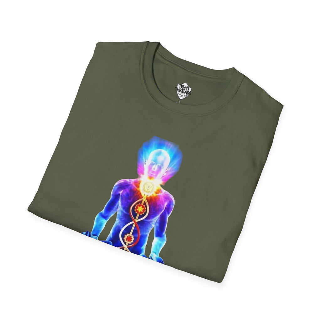 Meditation Inspired Unisex T-Shirt, Spiritual Apparel, Mindfulness Gift, Yoga Wear, Chakra Healing Top