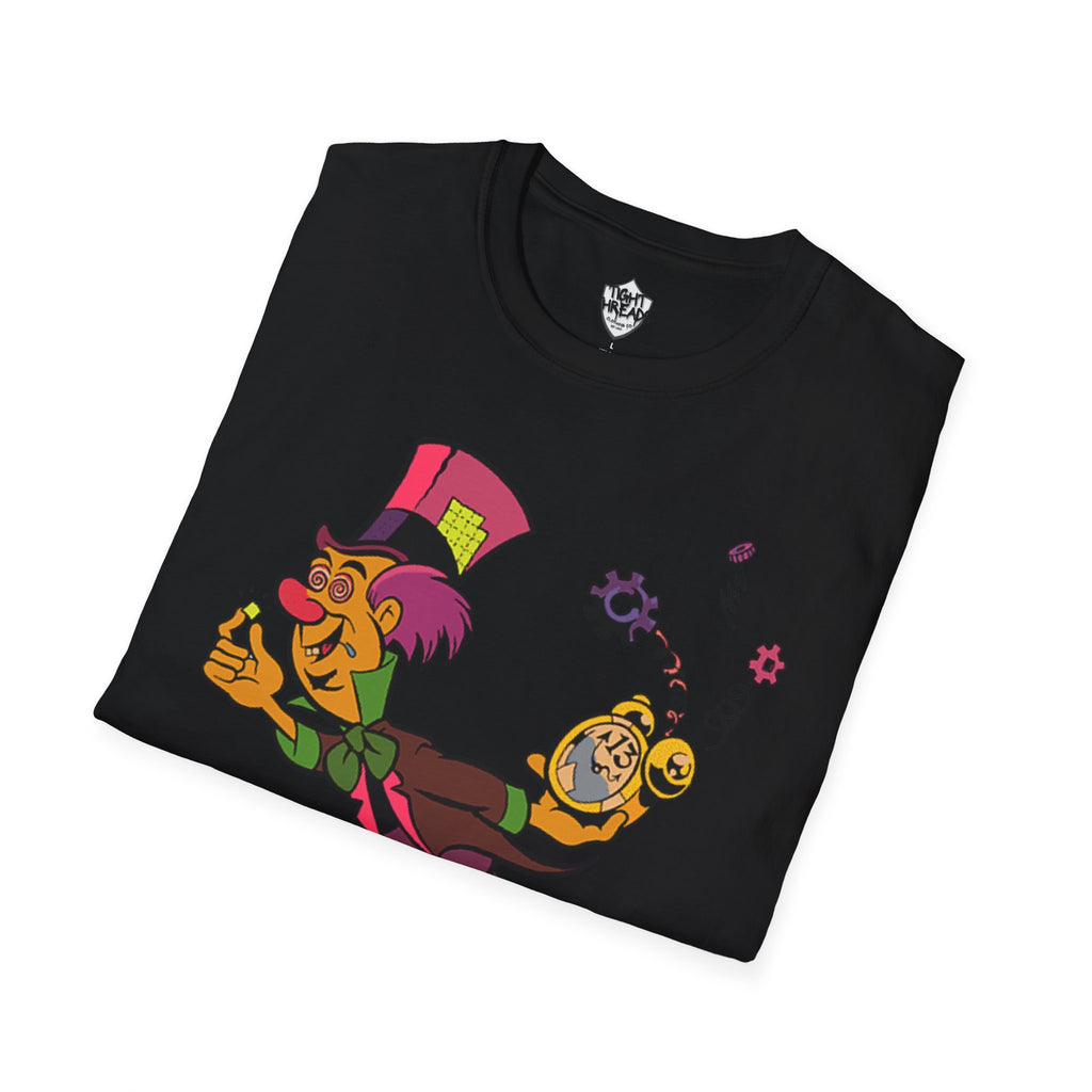 Mad Hatter Tea Party T-Shirt, Alice in Wonderland Shirt, Fun Unisex Tee, Playful Gift for Fans, Casual Wear