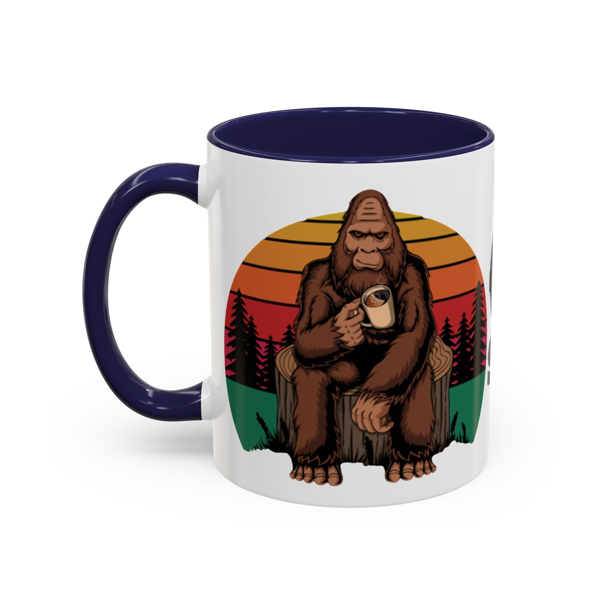 Gone Squatchin Bigfoot Coffee Mug | Accent 11oz 15oz