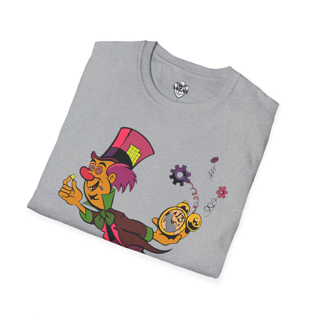 Mad Hatter Tea Party T-Shirt, Alice in Wonderland Shirt, Fun Unisex Tee, Playful Gift for Fans, Casual Wear