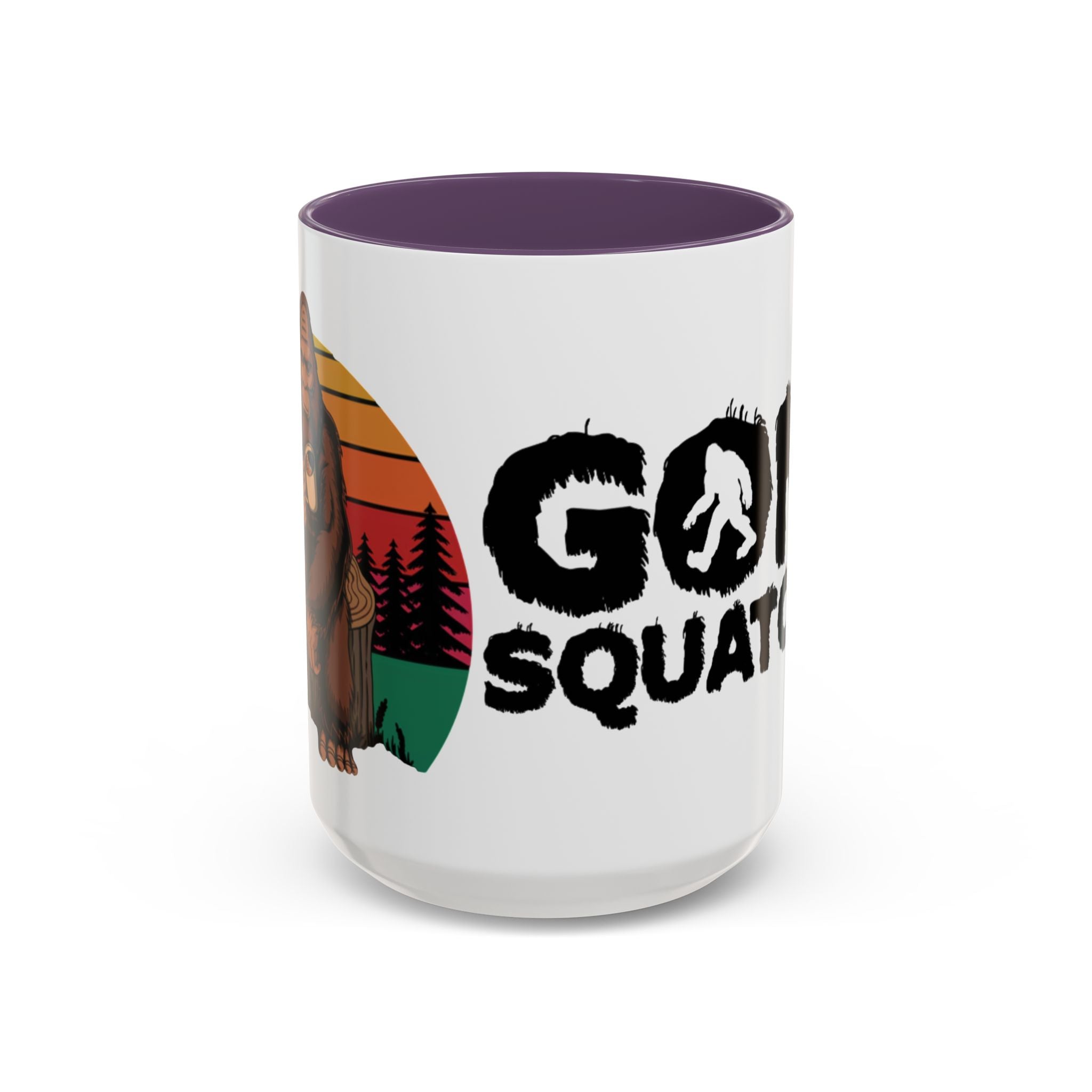 Gone Squatchin Bigfoot Coffee Mug | Accent 11oz 15oz