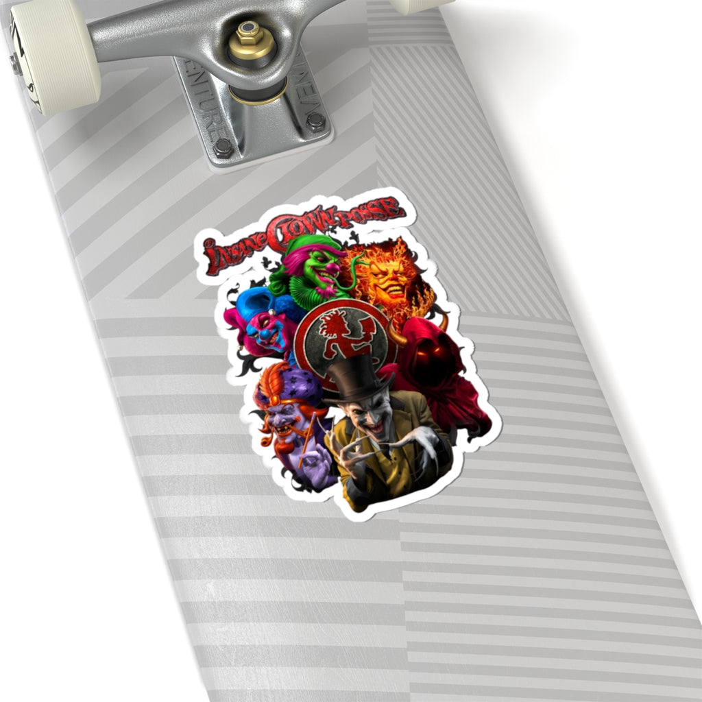 6 Joker card Kiss-Cut Sticker | Juggalo Insane Clown Posse Design