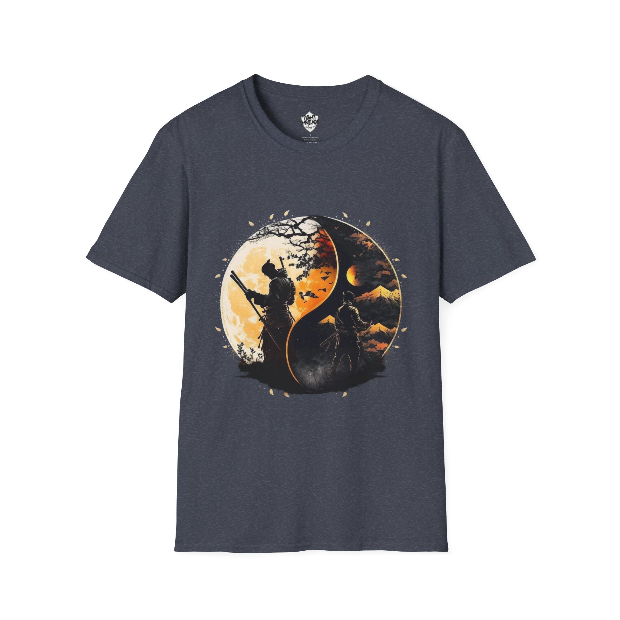Sunset Warrior Unisex T-Shirt, Softstyle Tee, Graphic Tee, Casual Wear, Gift for Him/Her, Summer Fashion, Festival Top