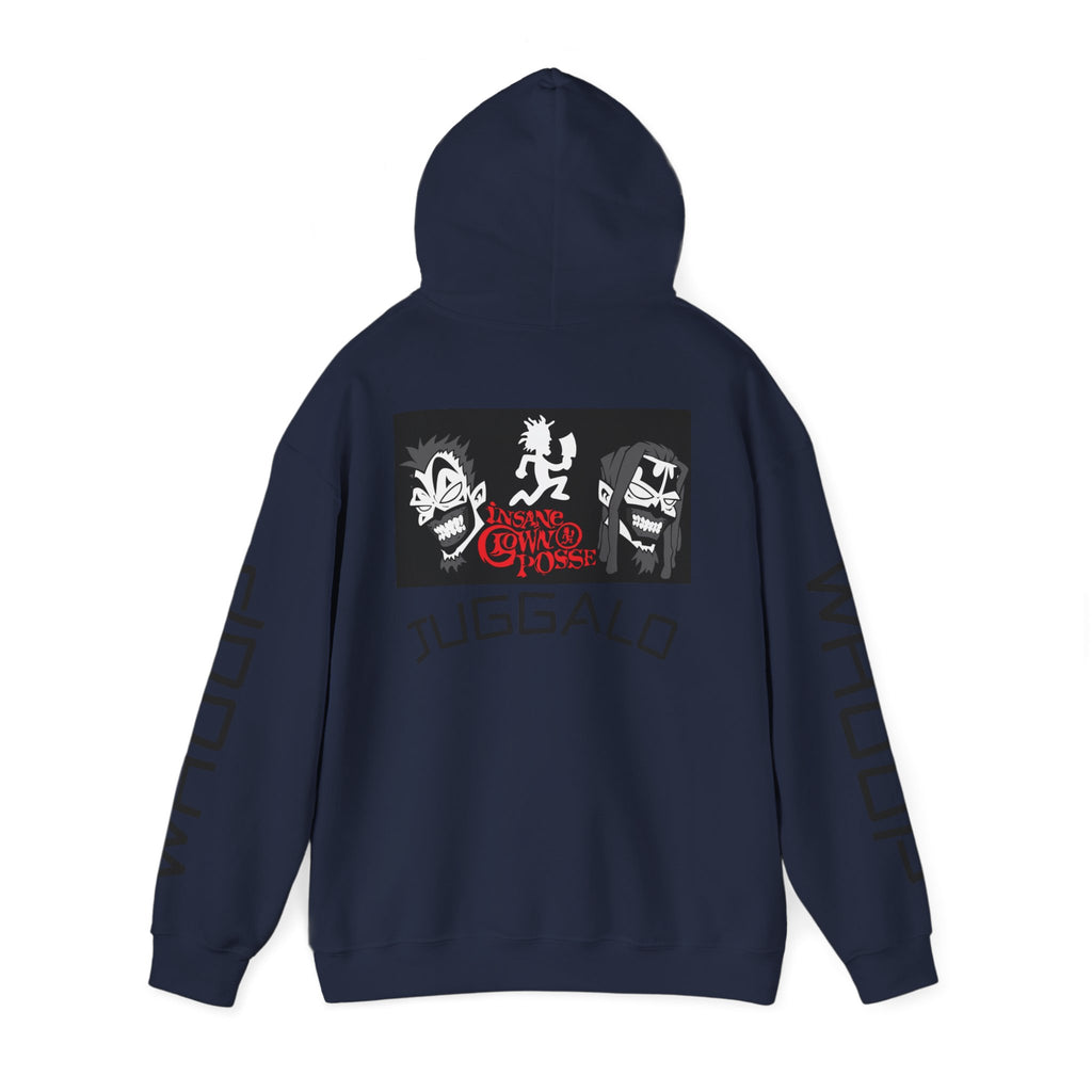 Juggalo Hoodie | Whoop Whoop sleeve graphic, Insane Clown Posse art