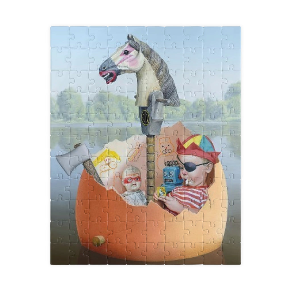 Little Adult in Egg puzzle | 520 or 1014 pc jigsaw