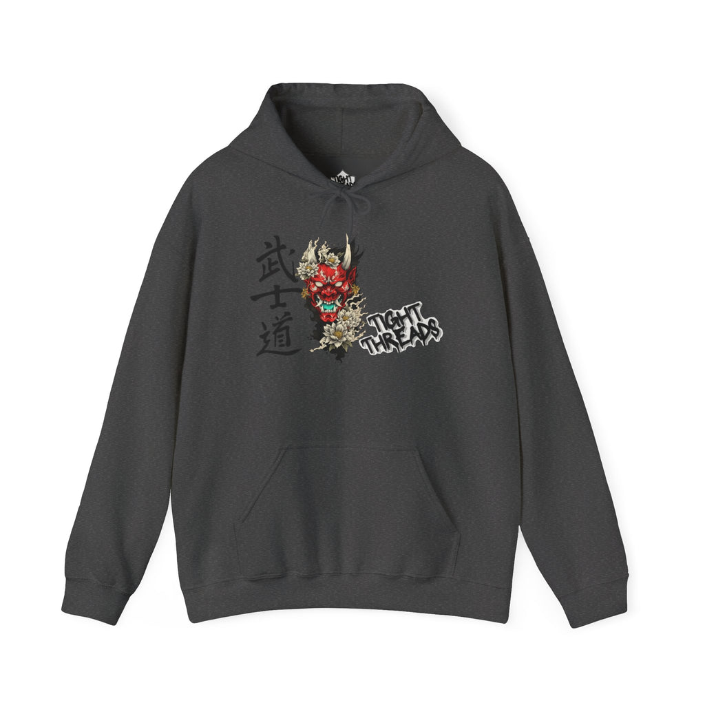 Japanese-Inspired Graphic Hoodie, Artistic Sweatshirt, Cozy Streetwear, Unisex Fashion, Comfortable Layering, Gift for Art Lovers
