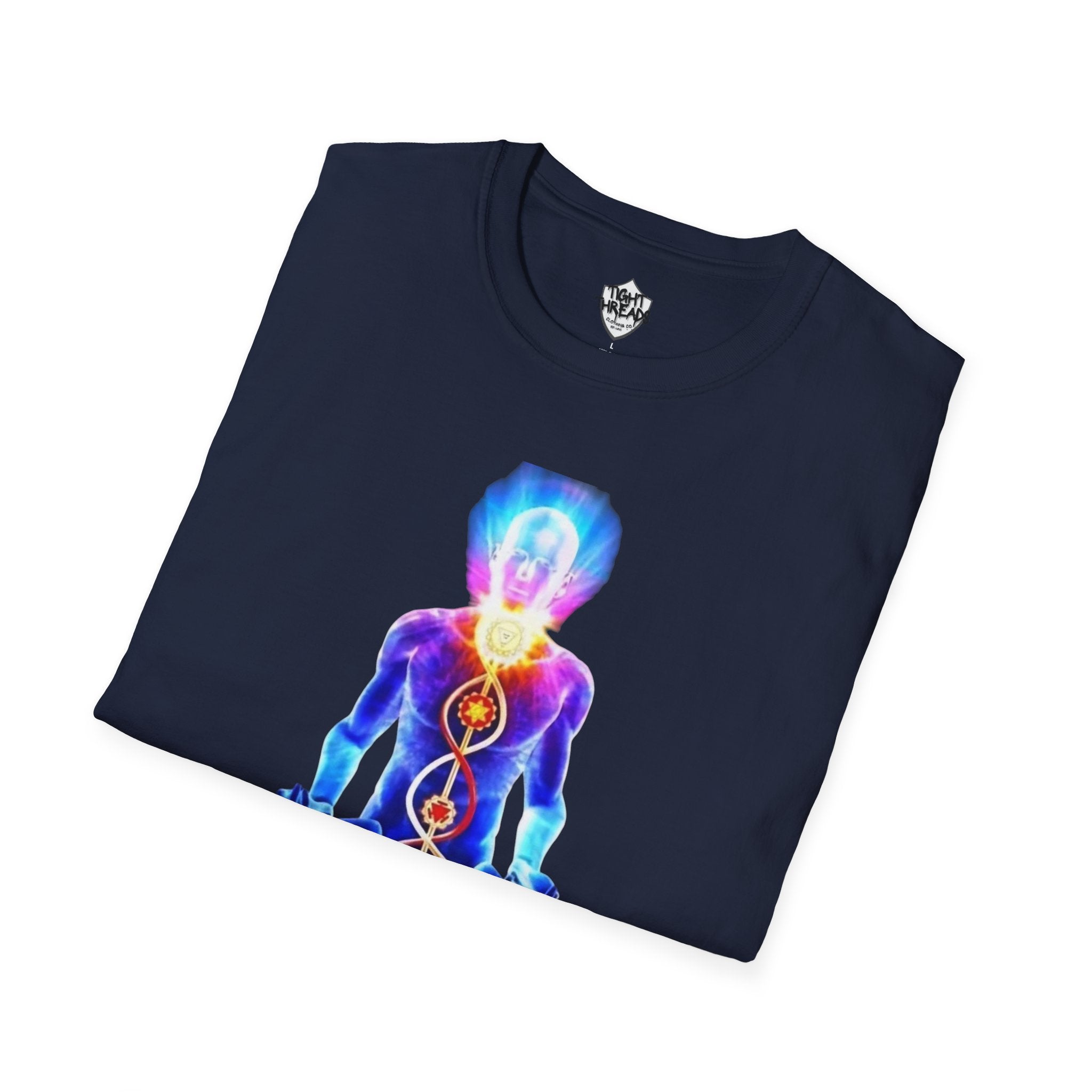 Meditation Inspired Unisex T-Shirt, Spiritual Apparel, Mindfulness Gift, Yoga Wear, Chakra Healing Top