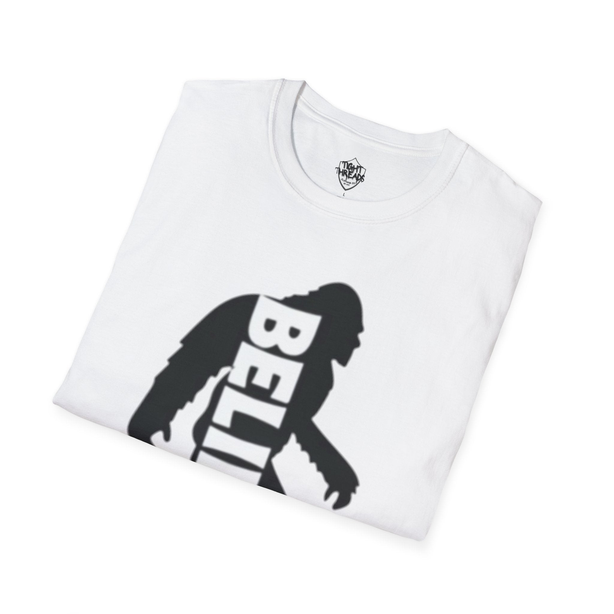 Bigfoot Believe T-Shirt | Sasquatch Silhouette Typography