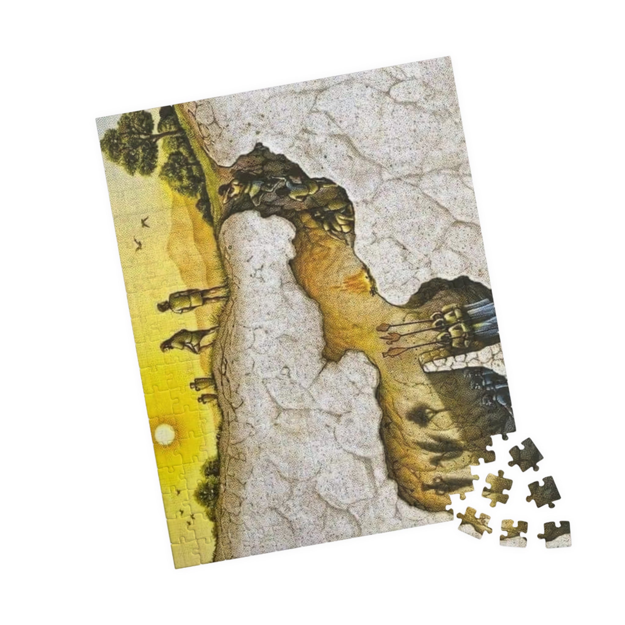 Plato's Cave Allegory Puzzle 252-piece Puzzle | Artistic Landscape Jigsaw