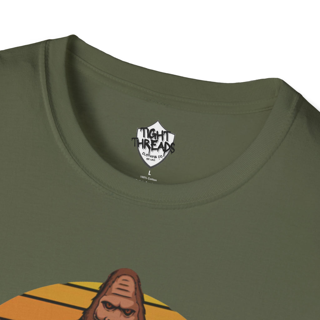 Gone Squatchin Sasquatch T-Shirt | Bigfoot Camping Graphic Tee