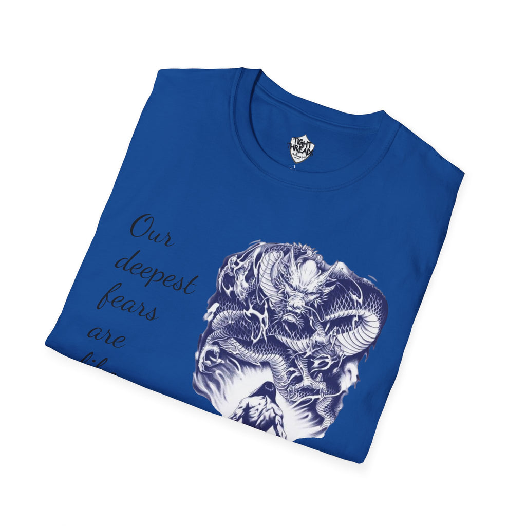 Unisex T-Shirt, Inner Alchemy, Dragon Quote Tee, Graphic Tee, Spiritual Shirt, Inspirational Clothing
