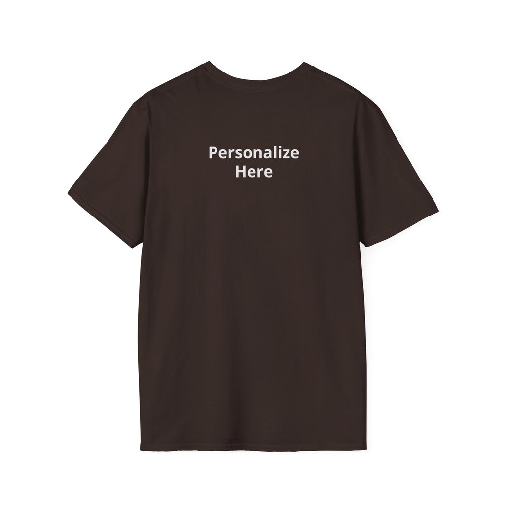 Custom Logo Unisex T-Shirt - Casual Wear, Gift, Everyday Style, Graphic Tee, Unique Design