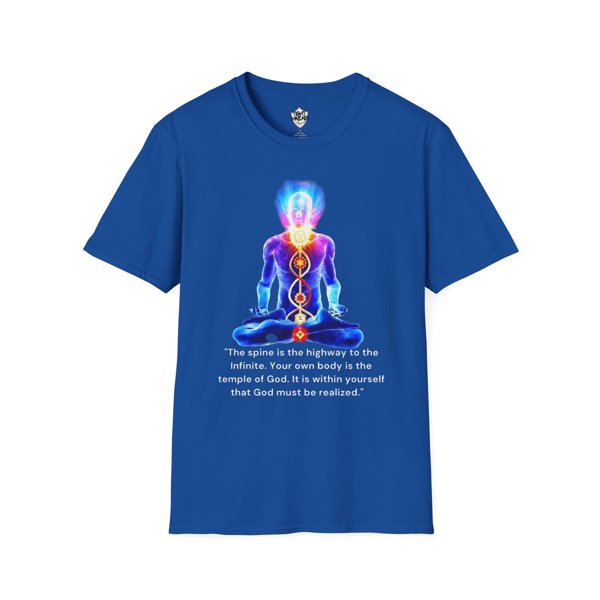 Meditation Inspired Unisex T-Shirt, Spiritual Apparel, Mindfulness Gift, Yoga Wear, Chakra Healing Top