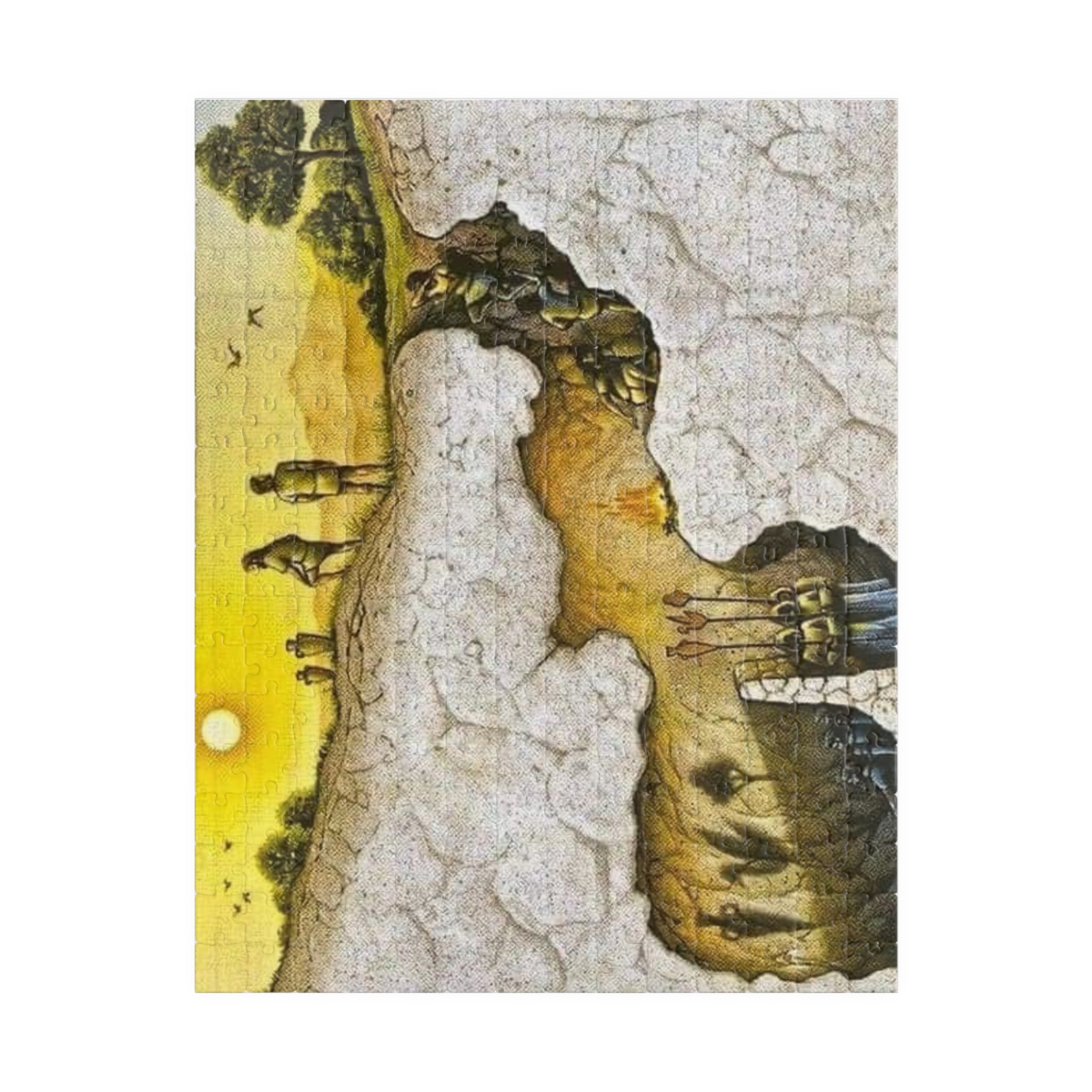 Plato's Cave Allegory Puzzle 252-piece Puzzle | Artistic Landscape Jigsaw